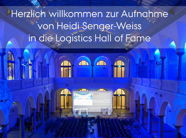 Heidi Senger-Weiss zieht im BMVI in die Logistics Hall of Fame ein