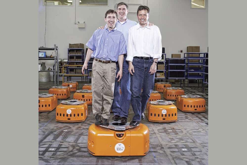 Mick Mountz, Peter Wurman, Raffaello D'Andrea - Members of the Logistics Hall of Fame 2024