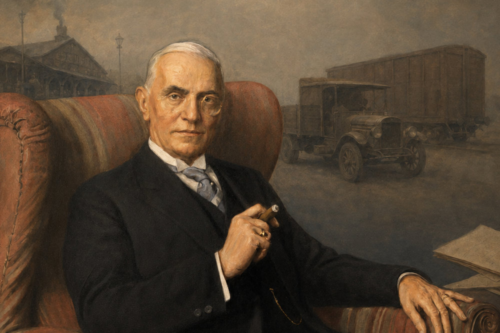 Oskar Schunck - Mitglied der Logistics Hall of Fame 2026
